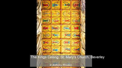 The Kings Ceiling. St. Mary's Church, Beverley