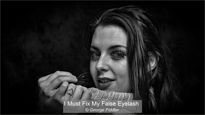 I Must Fix My False Eyelash