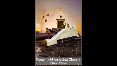 Winter light on Ischia Church