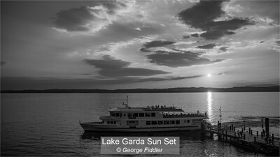 Lake Garda Sun Set