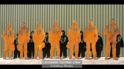 Lancaster bomber crew
