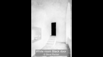 White room Black door
