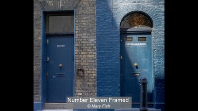 Number Eleven Framed