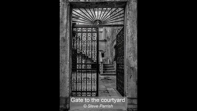 Gate to the courtyard