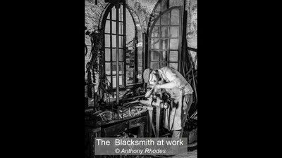 The  Blacksmith at work