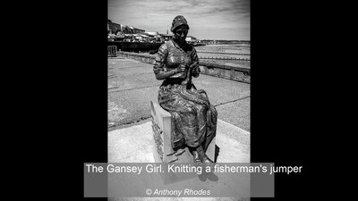 The Gansey Girl. Knitting a fisherman's jumper