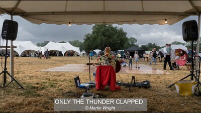 ONLY THE THUNDER CLAPPED