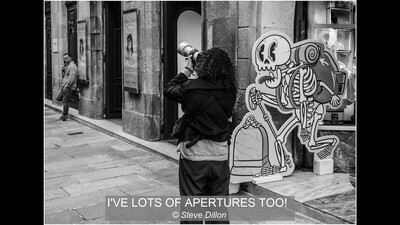 I'VE LOTS OF APERTURES TOO!
