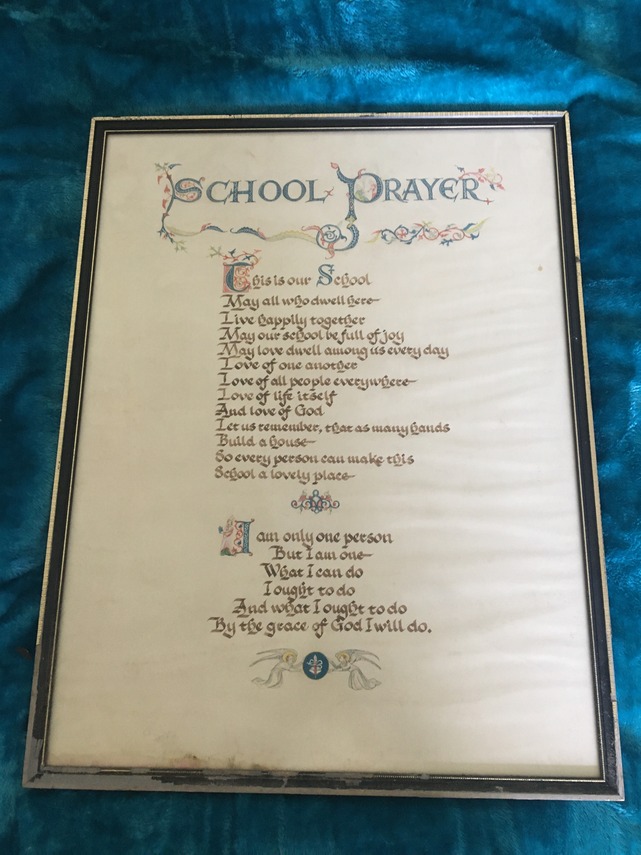 The school prayer 