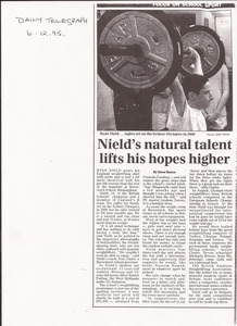 Nield's natural talent lifts his hopes higher 