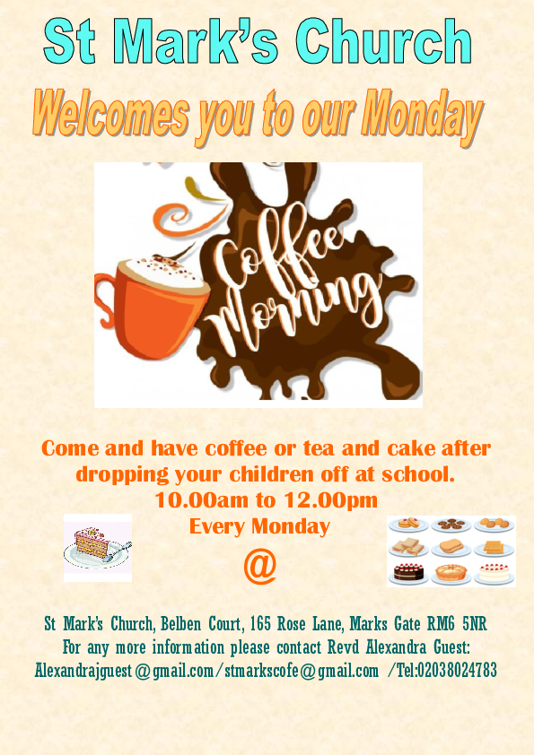 St Marks Coffee Morning 