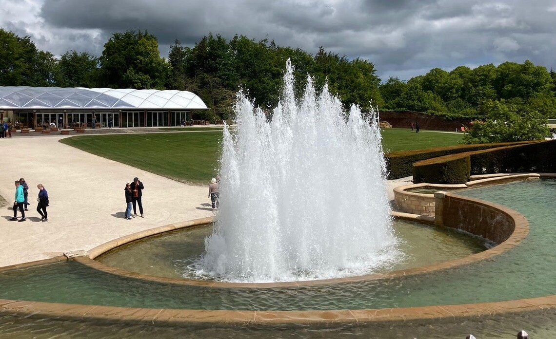 Alnwick Gardens water feature