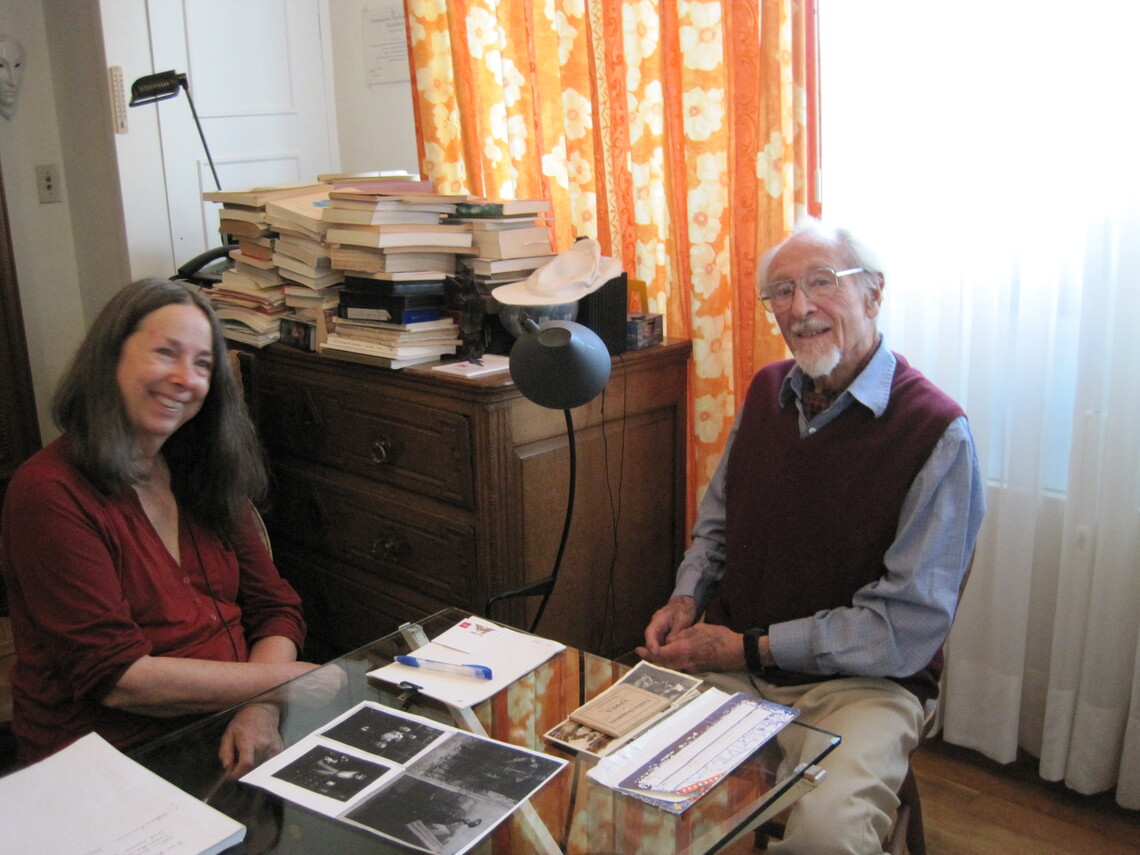 Researcher with Teddie Labeye.2013