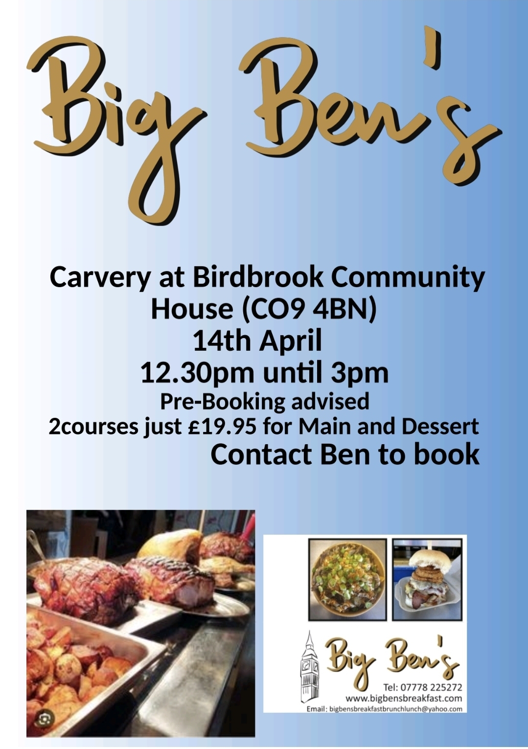 Carvery poster 