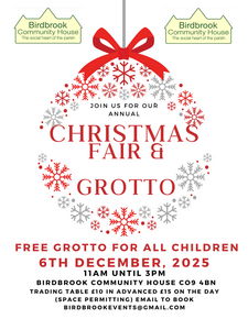 Christmas fair and grotto 2025 