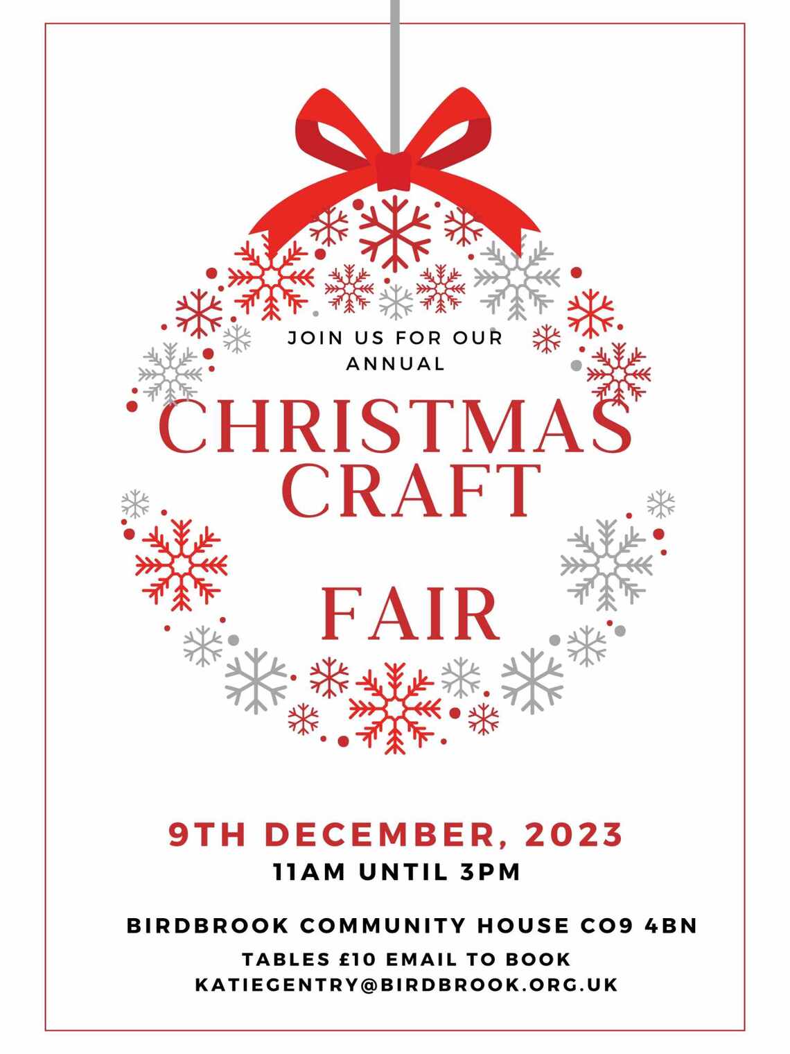 Christmas Cratf Fair 2023