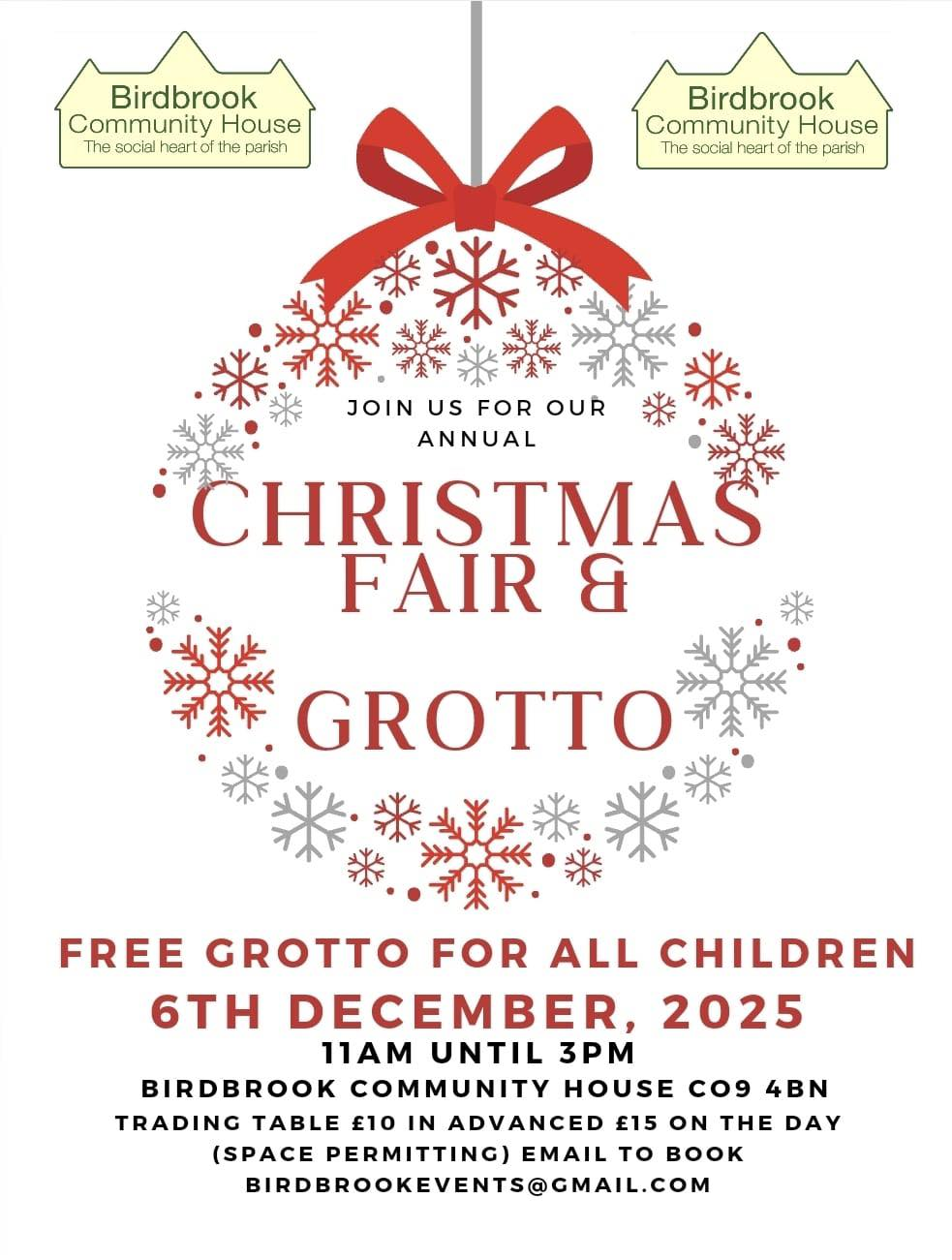 christmas fair poster 2025 