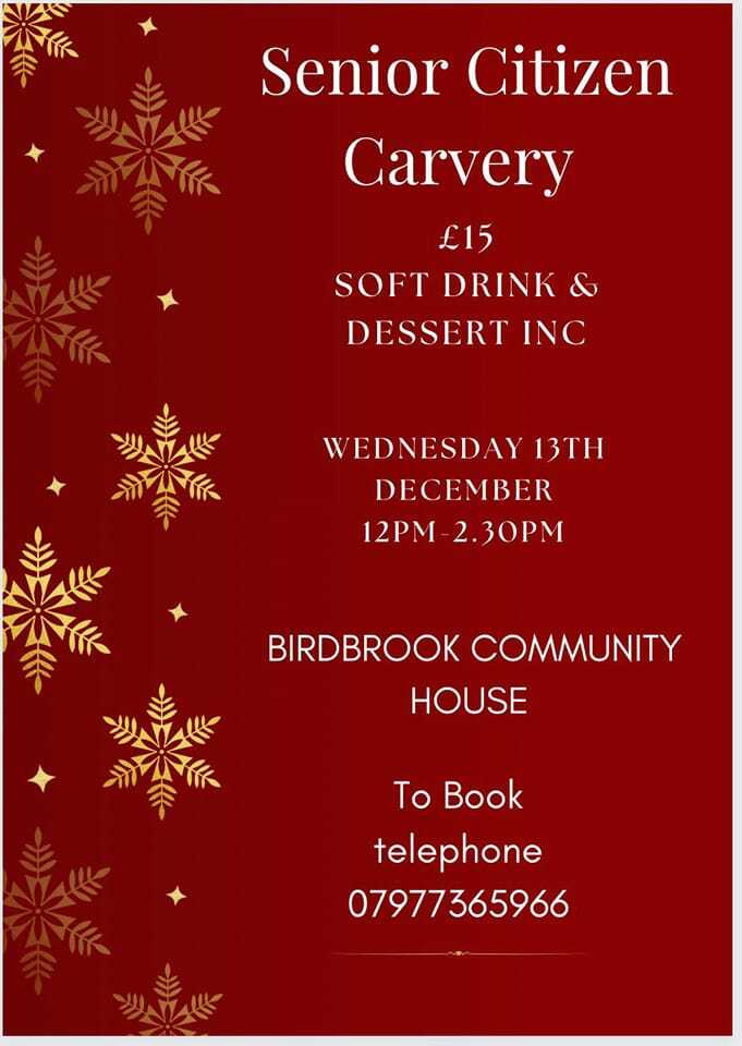 Wednesday 13th December 2023