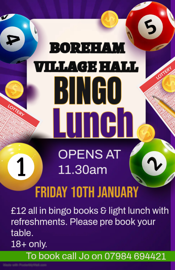 lunch bingo