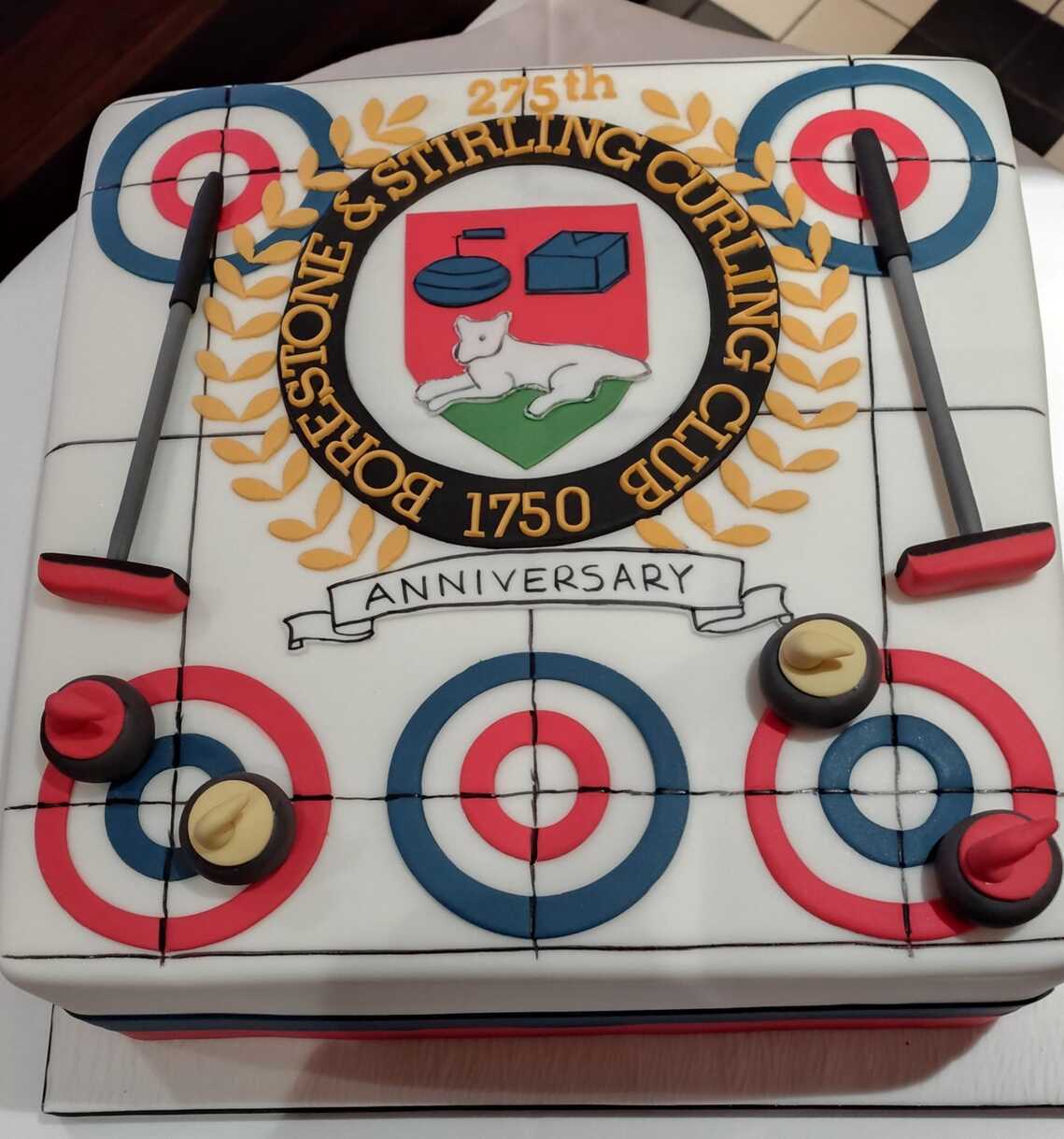 275th Anniversary cake