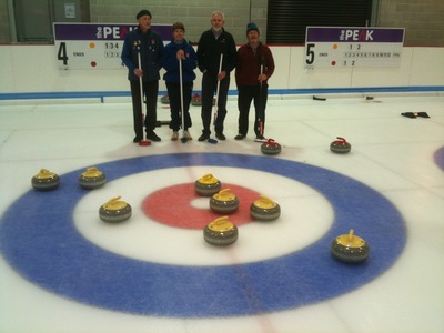 The team that scored 8