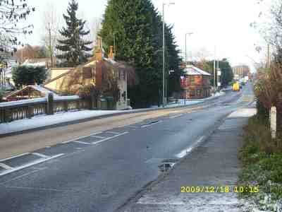 Coggeshall Road with new puffin crossing