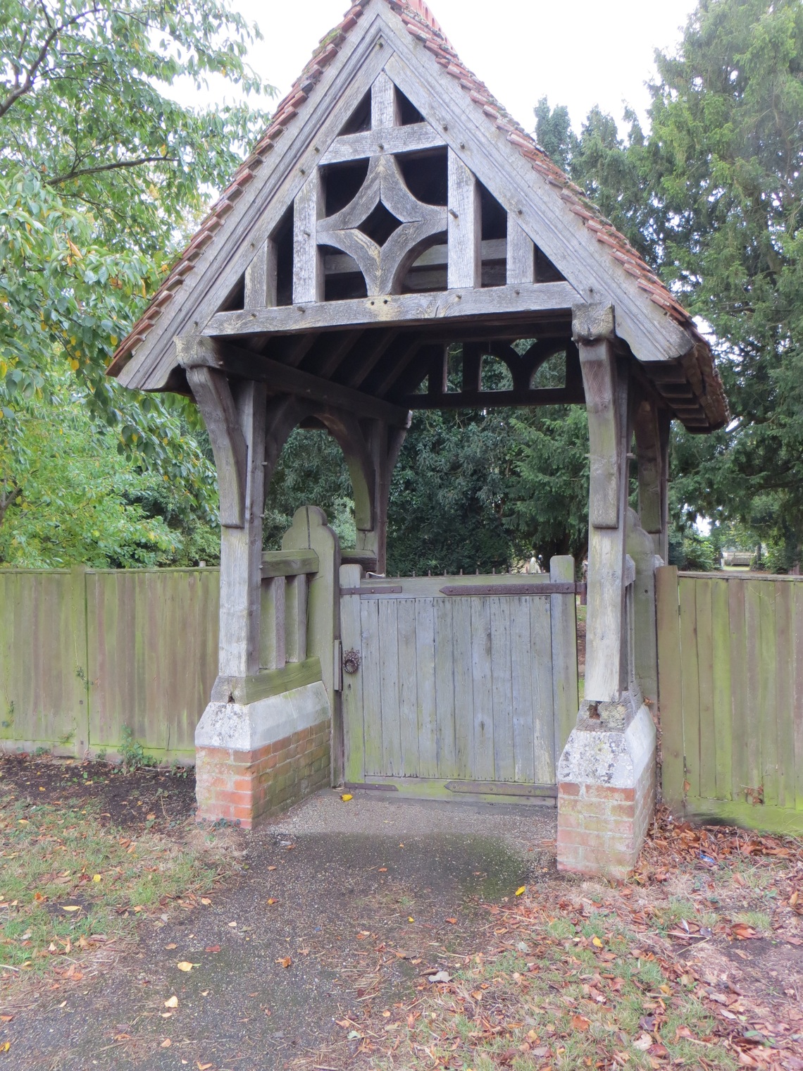 Lych Gate at Bradwell Cemetery