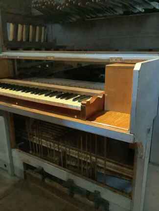 Organ keyboard