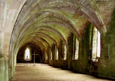 Fountains Abbey Cloisters