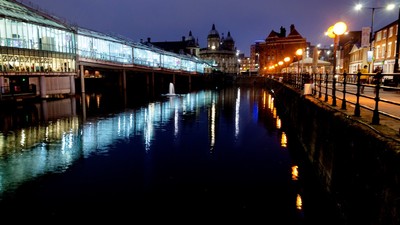 Micks Lights in water