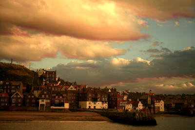 Sunset over Whitby