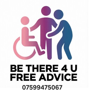 Be There 4 U  Free Disability Support & Advice Birmingham logo
