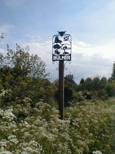 Sign in Located in Bulmer Street