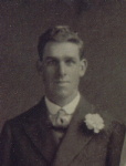 Lawrence Coe on his wedding day
