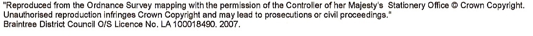 OS copyrighted granted to Braintree District Council