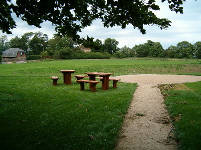 The first Benches are installed in June 2004