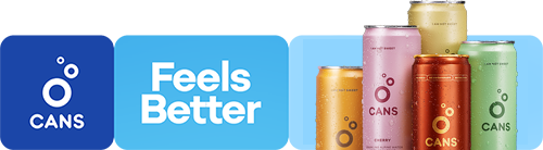 Logo of flavoured water drinks by Cans company