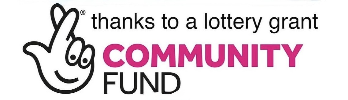 Image shows the national lottery cummunity fund logo of a thumbs up glove