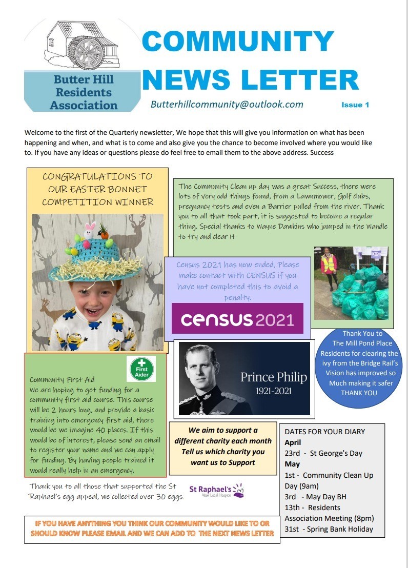 April 2021 Newsletter