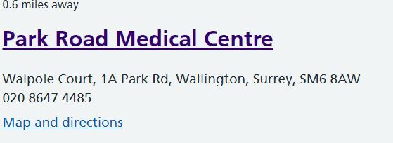 Park Road Medical Centre
