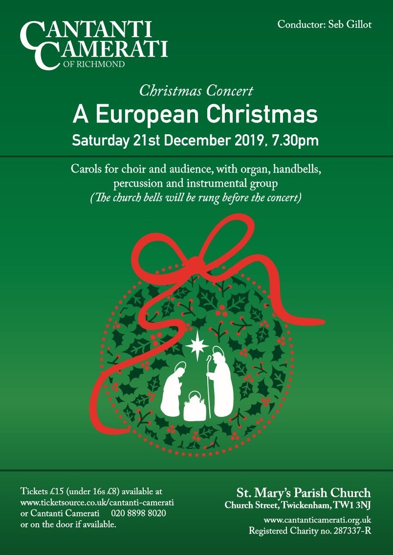 A European Christmas flyer