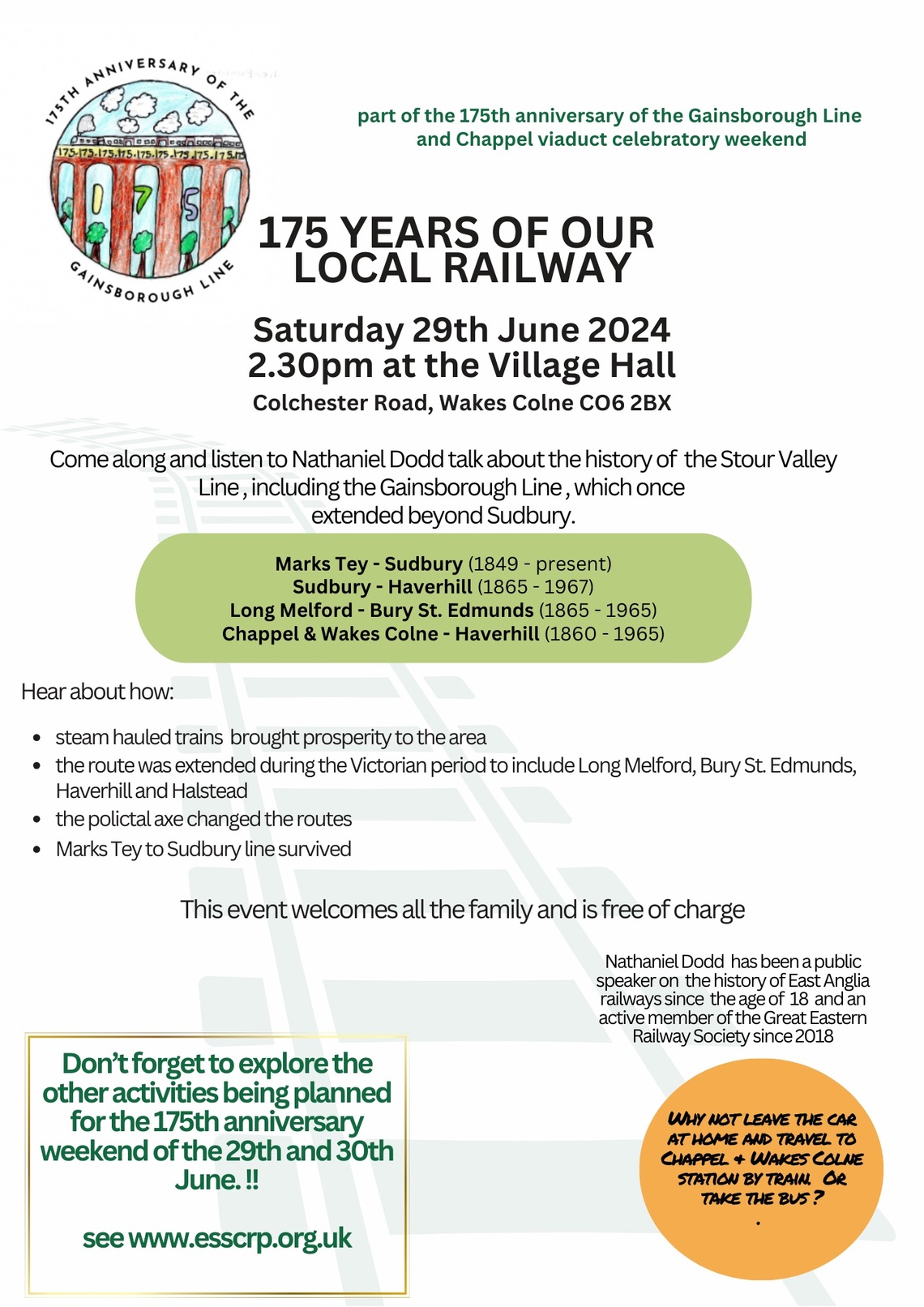 The History of the Stour Valley &amp; Gainsborough Lines