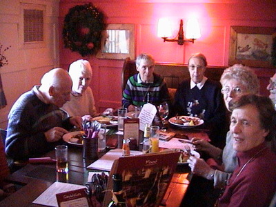 Lunch at The Firecrest, 18th December, 2004