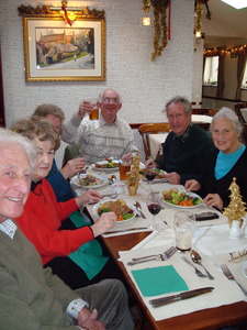 Christmas lunch at The Plough, Hyde Heath, 15th December, 2007