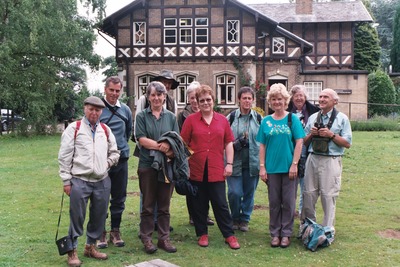 Members at The Lodge, 18th July, 2004