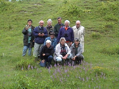 Society visit to Aston Clinton Ragpits, 15th June, 2005