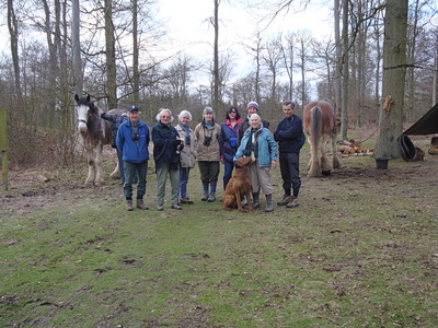 CDNHS in Penn Wood, 14 March, 2009