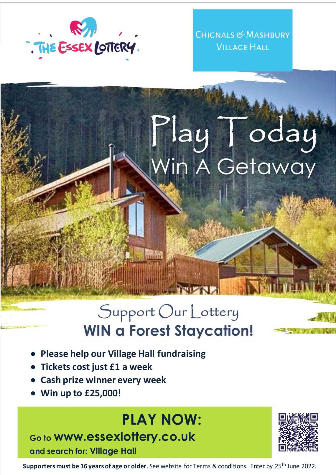 staycation competiton poster