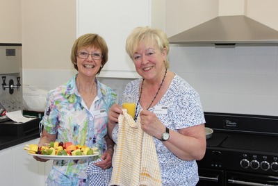 Helpers in the kitchen