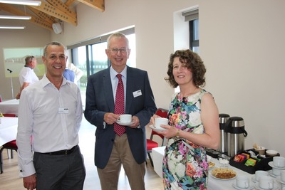 Lee Bailey, Norman Smith and Gill Thomas 